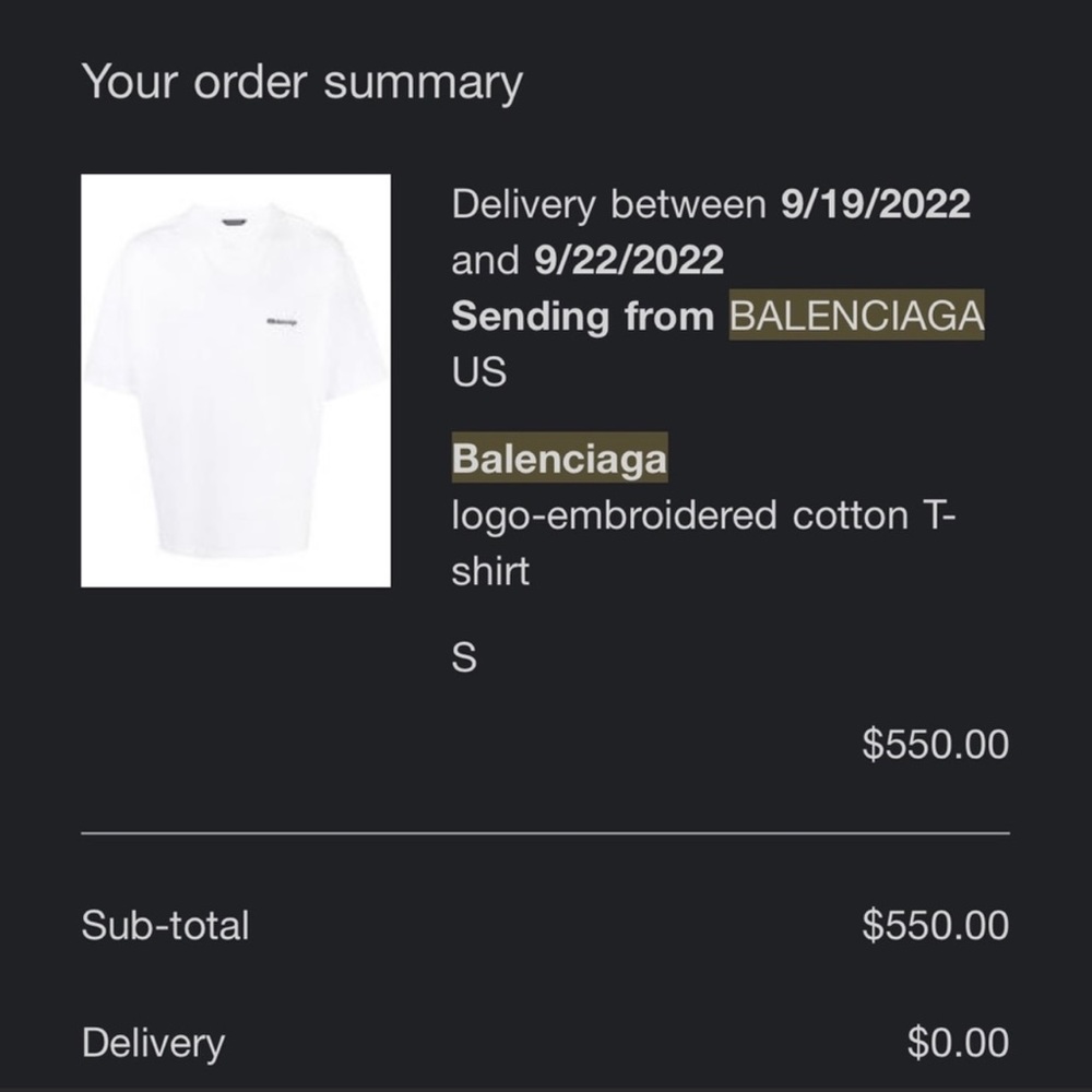 EUC Unisex Balenciaga BB Logo Embroidered Oversized Jersey Tee 100% Cotton White - Picture 13 of 13
